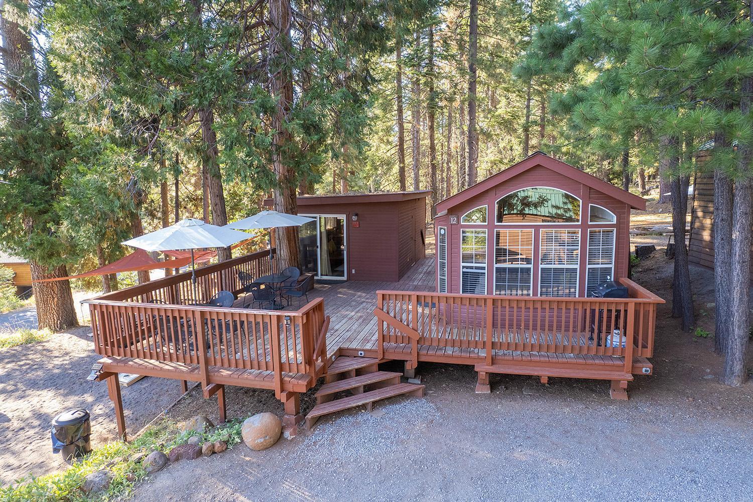 ホテル Camp Almanor At Big Springs ウェストウッド  エクステリア 写真
